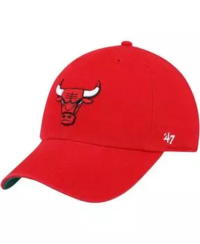 Мужская приталенная шляпа Red Chicago Bulls Franchise '47 Brand