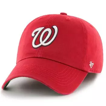 Мужская приталенная шляпа Red Washington Nationals Team '47 по франшизе
