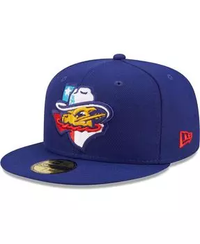Мужская приталенная шляпа Royal Amarillo Sod Poodles Authentic Collection 59FIFTY New Era