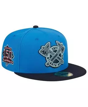 Мужская приталенная шляпа Royal Atlanta Braves 59FIFTY New Era