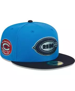 Мужская приталенная шляпа Royal Cincinnati Reds 59FIFTY New Era