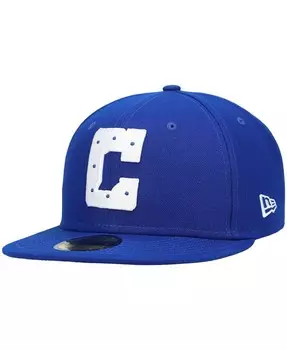 Мужская приталенная шляпа Royal Indianapolis Colts Logo Omaha 59FIFTY New Era