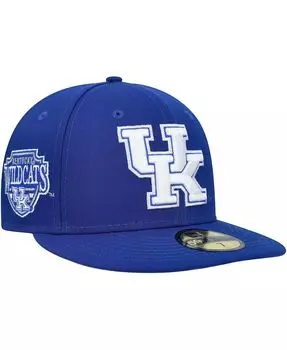 Мужская приталенная шляпа Royal Kentucky Wildcats с нашивкой 59FIFTY New Era