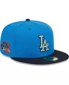 Мужская приталенная шляпа Royal Los Angeles Dodgers 59FIFTY New Era