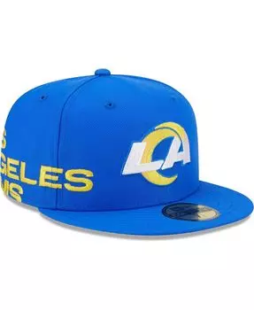 Мужская приталенная шляпа Royal Los Angeles Rams Arch 59FIFTY New Era