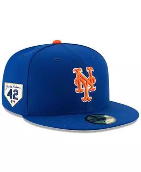 Мужская приталенная шляпа Royal New York Mets 2023 Jackie Robinson Day 59FIFTY New Era