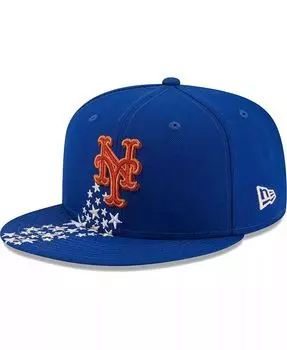 Мужская приталенная шляпа Royal New York Mets Meteor 59FIFTY New Era, синий