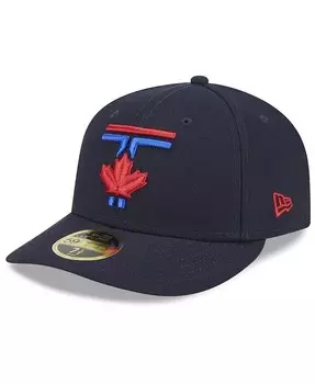 Мужская приталенная шляпа Royal Toronto Blue Jays 2024 City Connect Low Profile 59FIFTY New Era, синий
