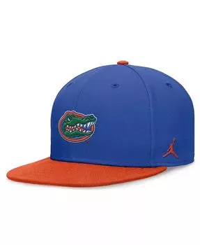 Мужская приталенная шляпа с логотипом команды Florida Gators Team Royal/оранжевого цвета Jordan, синий