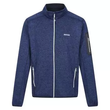 Мужская прогулочная флисовая куртка Newhill на молнии во всю длину REGATTA, цвет blau