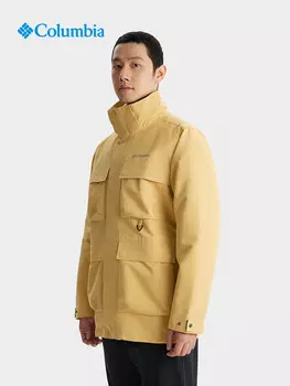 Мужская прогулочная водонепроницаемая куртка Columbia походная, бежевый