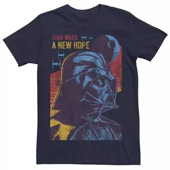 Мужская пропагандистская футболка «Новая надежда Дарта Вейдера» Star Wars