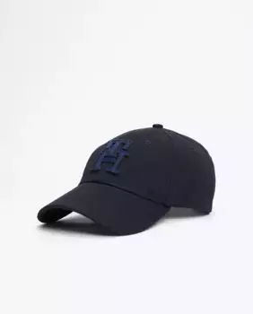 Мужская простая кепка с логотипом Tommy Hilfiger, тёмно-синий