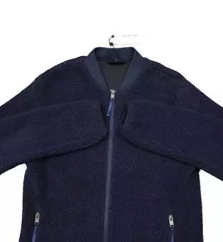 Мужская простая куртка темно-синего цвета SELECTED, темно-синий