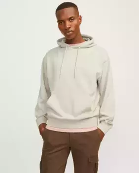 Мужская простая толстовка с длинными рукавами Jack & Jones, бежевый