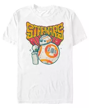 Мужская психоделическая футболка BB-8 «Звездные войны: Скайуокер. Восхождение» Fifth Sun, белый