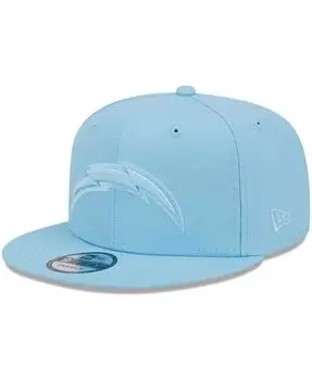 Мужская пудрово-синяя кепка Los Angeles Chargers Color Pack Brights 9FIFTY Snapback Hat New Era
