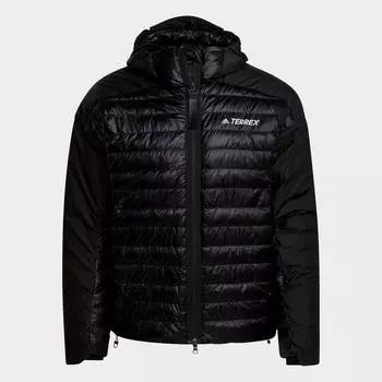Мужская пуховая куртка с капюшоном Adidas Terrex MYSHELTER, черный