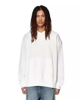 Мужская пустая толстовка с капюшоном Diesel, белый