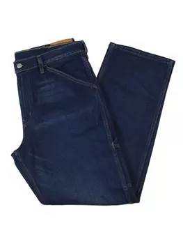 Мужская рабочая одежда Autoclave со средней посадкой, прямые джинсы Levi's, цвет Dark Blue