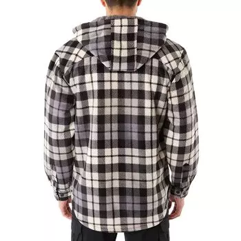 Мужская рабочая одежда Smith's, рубашка-куртка из микрофлиса на подкладке из шерпы Smith's Workwear