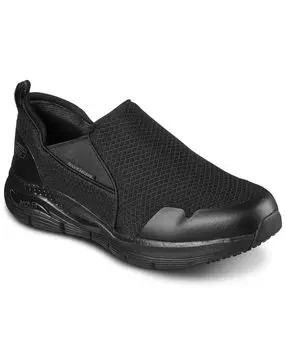 Мужская работа: нескользящие рабочие кроссовки arch fit от finish line Skechers