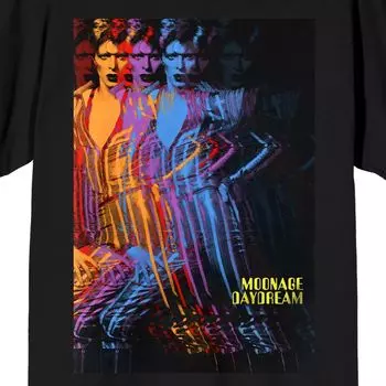 Мужская разноцветная футболка с рисунком Дэвида Боуи Licensed Character