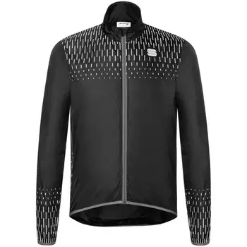 Мужская рефлекторная куртка Sportful, черный