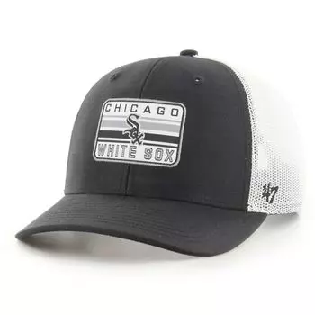 Мужская регулируемая кепка '47 Black Chicago White Sox Drifter Trucker