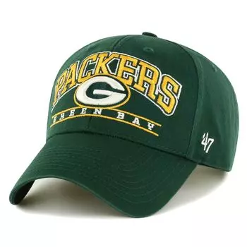Мужская регулируемая кепка '47 Green Green Bay Packers Fletcher MVP
