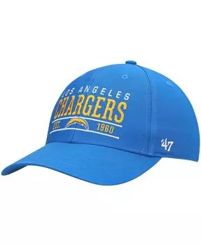 Мужская регулируемая кепка '47 Powder Blue Los Angeles Chargers Centerline MVP '47 Brand