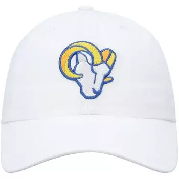 Мужская регулируемая кепка белого цвета с логотипом Los Angeles Rams '47