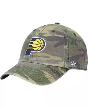 Мужская регулируемая кепка Camo Indiana Pacers '47 Clean Up '47 Brand