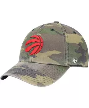 Мужская регулируемая кепка Camo Toronto Raptors '47 Clean Up '47 Brand