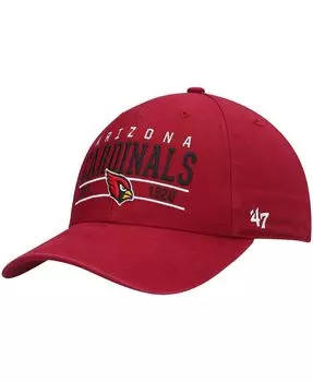 Мужская регулируемая кепка Cardinal Arizona Cardinals Centerline MVP '47 '47 Brand