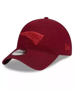 Мужская регулируемая кепка Cardinal New England Patriots Color Pack 9TWENTY New Era, красный