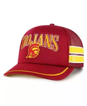 Мужская регулируемая кепка Cardinal USC Trojans с боковой полосой Trucker '47 Brand, мультиколор