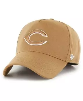 Мужская регулируемая кепка Cincinnati Reds Ballpark MVP с А-образной оправой '47 Brand, бежевый