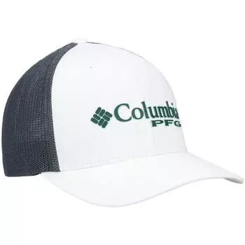 Мужская регулируемая кепка Columbia White Michigan State Spartans PFG Snapback