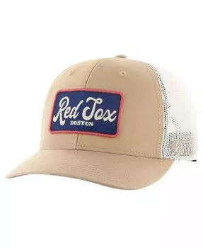 Мужская регулируемая кепка цвета хаки Boston Red Sox Glory Daze Trucker '47 Brand, мультиколор