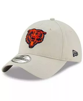 Мужская регулируемая кепка цвета хаки Chicago Bears Head Playmaker 9TWENTY New Era, бежевый