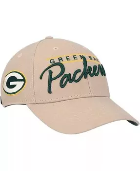 Мужская регулируемая кепка цвета хаки Green Bay Packers Atwood MVP '47 Brand, бежевый