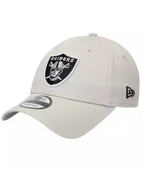 Мужская регулируемая кепка цвета хаки Las Vegas Raiders Playmaker 9TWENTY New Era, бежевый