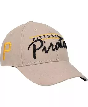 Мужская регулируемая кепка цвета хаки Pittsburgh Pirates Atwood MVP '47 Brand, бежевый