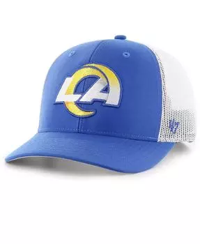 Мужская регулируемая кепка дальнобойщика Royal Los Angeles Rams '47 Brand