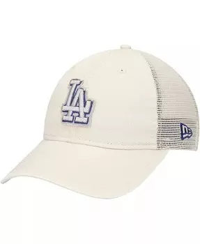 Мужская регулируемая кепка дальнобойщика Stone Los Angeles Dodgers Game Day 9TWENTY New Era, мультиколор