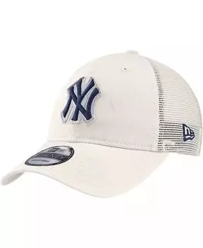 Мужская регулируемая кепка дальнобойщика Stone New York Yankees Game Day 9TWENTY New Era, бежевый