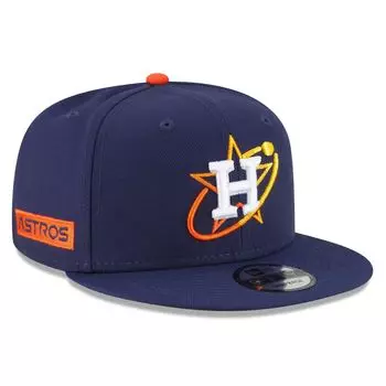 Мужская регулируемая кепка New Era Navy Houston Astros 2022 City Connect 9FIFTY Snapback