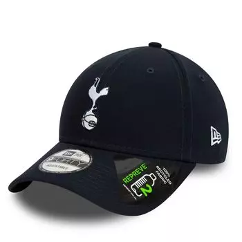 Мужская регулируемая кепка New Era Navy Tottenham Hotspur Logo Repreve 9FORTY