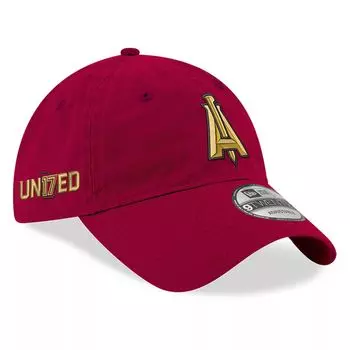 Мужская регулируемая кепка New Era Red Atlanta United FC с крючком 9TWENTY
